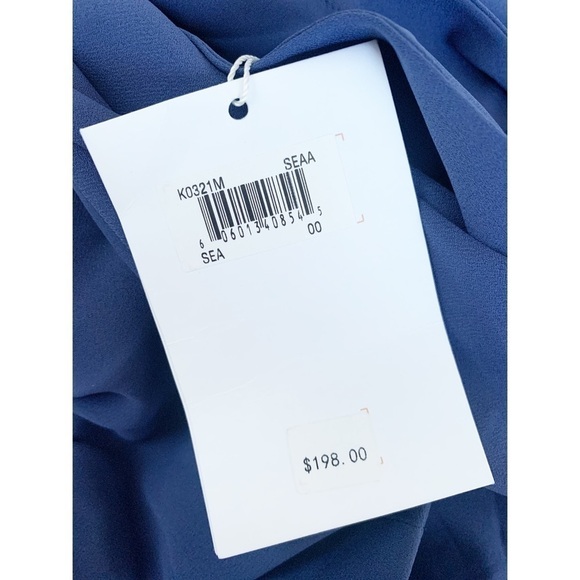 NWT Gal Meets Glam Sandra Maxi Dress K0321M Color Sea - Picture 11 of 14